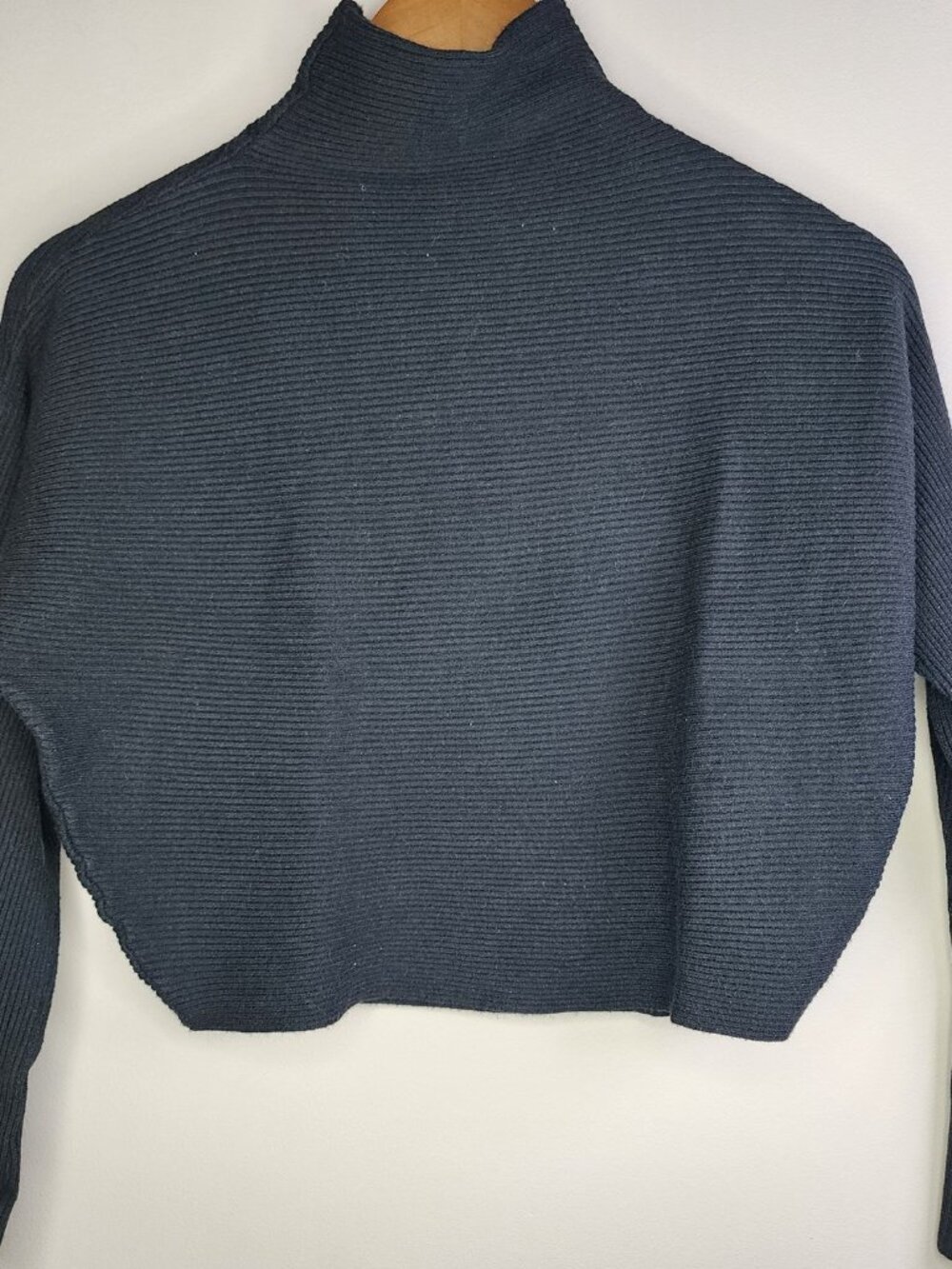 Philosophy Republic Clothing Cropped Mock Neck Sweater S